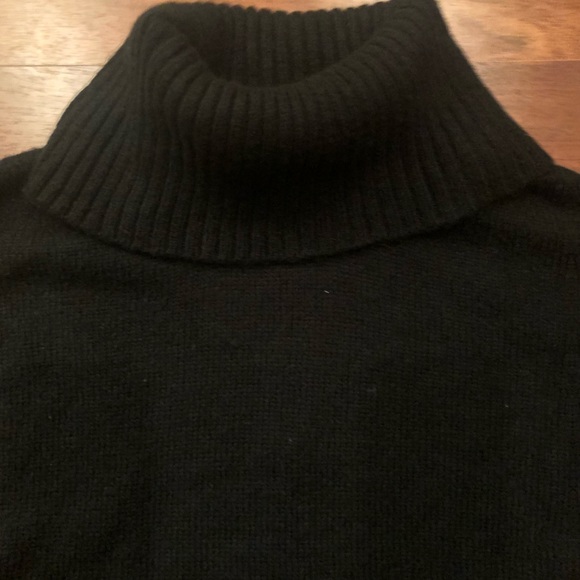 Womens Gap Black Turtleneck Sweater 